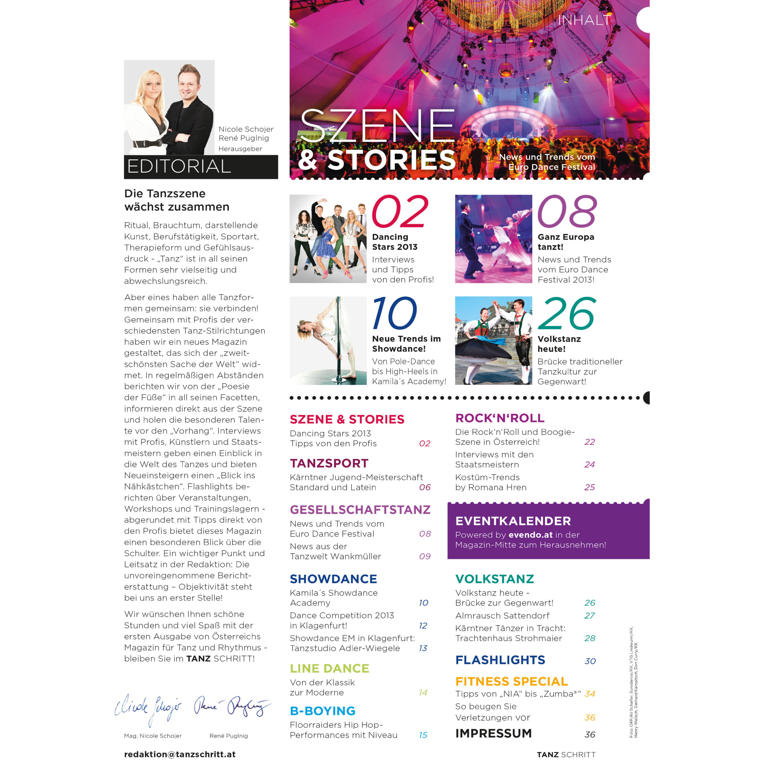 TANZSCHRITT Magazin - 3er-Bundle Ausgabe 01-03 – Bild 3